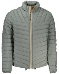Napapijri - Jassen ,Groen ,Groene Polyamide Jas - Lyst