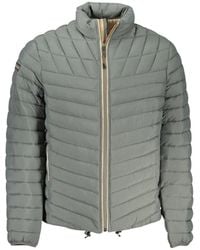 Napapijri - Jassen ,Groen ,Groene Polyamide Jas - Lyst