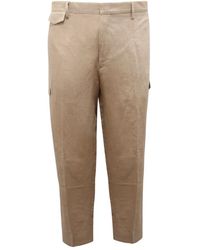 BRIGLIA - Straight Trousers - Lyst