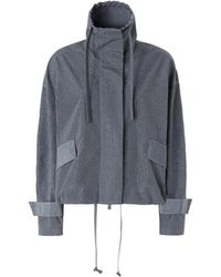 Pinko - Jassen ,Grijs ,Babette Blouson - Lyst