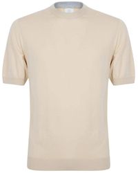 Eleventy - Maglia Girocollo Mezza Manica - Lyst