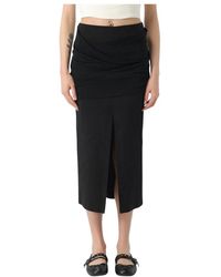 Pinko - Rokken ,Zwart ,Invisible Skirt Broeken - Lyst