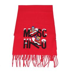 Moschino - Schals rot - Lyst
