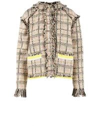 MSGM - Jackets > tweed jackets - Lyst