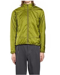 Goldwin - Jassen ,Groen ,Leer Light Warmer Kochi Jacket - Lyst