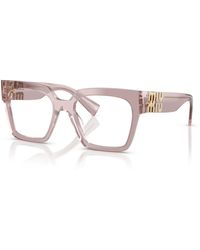 Miu Miu - Glasses - Lyst