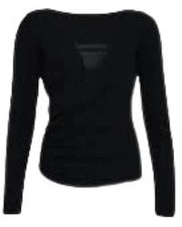 Elisabetta Franchi - Long Sleeve T-Shirts - Lyst