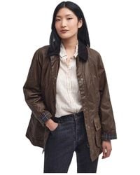 Barbour - Beadnell Waxed Jacket - Lyst