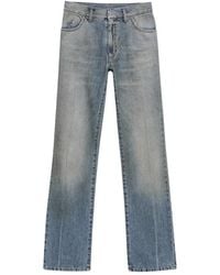 MM6 by Maison Margiela - Straight Fit Jeans - Lyst