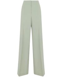Alberta Ferretti - Wide Trousers - Lyst
