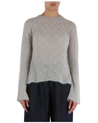 Emporio Armani - Round-Neck Knitwear - Lyst