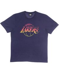 KTZ - Nba Coastal Heat Tee Lakers Logo - Lyst