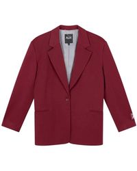Alix The Label - Woven Oversized Blazer - Lyst