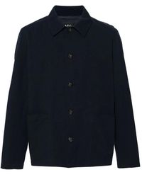 A.P.C. - Brest Overshirt - Lyst