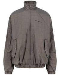 Balenciaga - Madras Nylon Jacket - Lyst