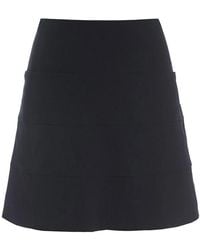 Bitte Kai Rand - A-Linie Schwarzer Minirock Magic Stretch - Lyst
