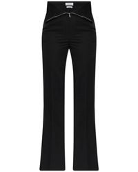 McQueen - Wide Trousers - Lyst