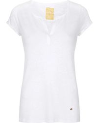 Mos Mosh - Tops ,Wit ,Katoen Witte Troy Tee - Lyst