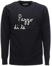MC2 Saint Barth - Truien & Vesten ,Zwart ,Kasjmier Gebreide Kleding - Lyst