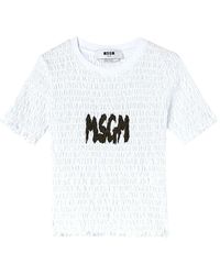 MSGM - T-Shirts - Lyst