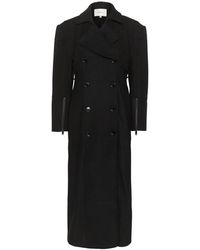 Gestuz - Jassen ,Zwart ,Stijlvolle Zwarte Jas Met Slimme Details - Lyst