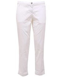 Jacob Cohen - Broeken ,Wit ,Brigitte Broek - Lyst