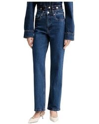 Gestuz - Jeans ,Blauw ,Katoen Gzsamia Jeans - Lyst