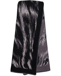 Givenchy - Animal-Print Wollen Sjaal - Lyst