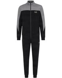 EA7 - Fitness ,Zwart ,Katoen Trainingsset - Lyst