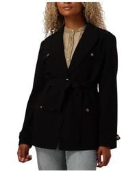 Aaiko - Jassen ,Zwart ,Leer Noa R Pes 345 Blazer - Lyst