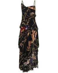 CAMILLA - Kleedjes ,Zwart ,Leer A Night - Lyst