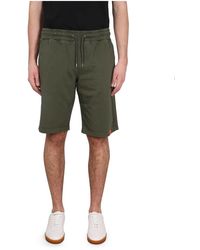 Aspesi - Korte Broeken ,Groen ,Katoen Bermuda Mod.Ay 23 - Lyst