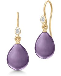 Julie Sandlau - Elegante prima ballerina amethyst ohrringe - Lyst