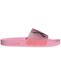 adidas Adilette X André Saraiva Slippers in het Roze | Lyst BE