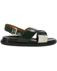 Marni - Flache Sandalen - Lyst