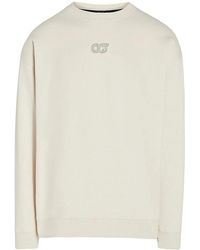 ALPHATAURI - Hoodies & Sweatvesten ,Ecru Truien - Lyst