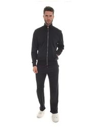 Kiton - Sport Trainingspak Met Rits En Zachte Broek - Lyst