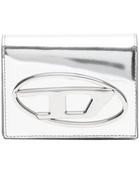 DIESEL - Accessoires ,Grijs ,Leer 1Dr Wallet Strap - Lyst