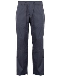 Michael Coal - Broeken ,Blauw ,Katoen Pantalone Coulisse Mc-Adam - Lyst