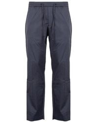 Michael Coal - Broeken ,Blauw ,Katoen Pantalone Coulisse Mc-Adam - Lyst