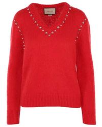 Gucci - Knitwear > v-neck knitwear - Lyst