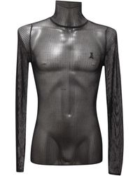 Patrizia Pepe - Truien & Vesten ,Zwart ,Maglia Lupetto Knit - Lyst