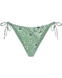 MC2 Saint Barth - Badmode ,Groen ,Braziliaanse Bandanna Bikini - Lyst