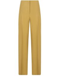 Alberta Ferretti - Klassieke Broek Met Hoge Taille - Lyst