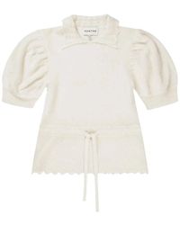 Munthe - Eleganter strickpullover mit puffärmeln - Lyst