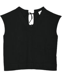 Alpha Studio - Gebreid Gilet - Lyst