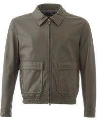 Lardini - Leather Jackets - Lyst