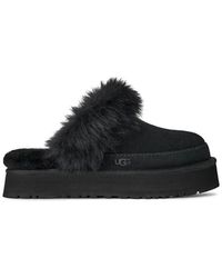 UGG - Schoenen ,Zwart ,Wol Disquette Chalet Slipper - Lyst