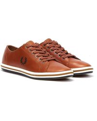 Fred Perry - Kingston Leather B4333 C55 Tan - Lyst