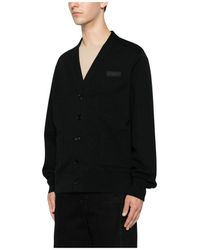 Givenchy - Logo Patch V-Neck Cardigan - Lyst